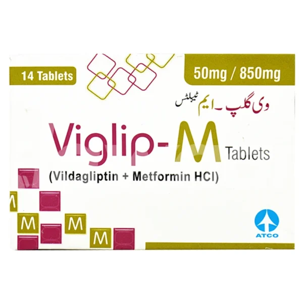 Viglip-M Tablets 50Mg/850Mg