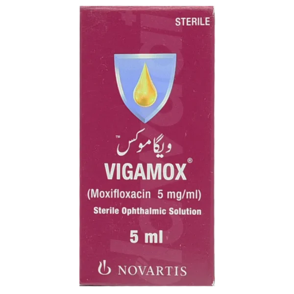 Vigamox Eye Drops 0.5% 5Ml