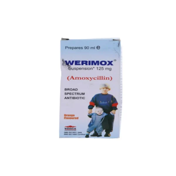 Werimox Suspension 90Ml 125Mg