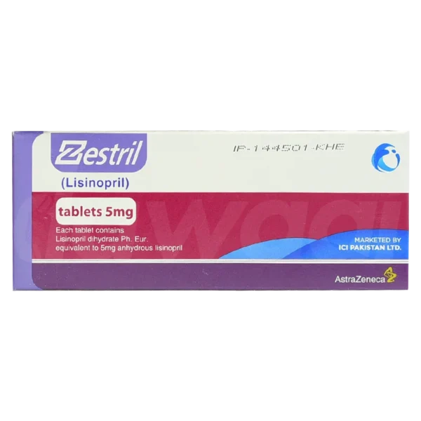 Zestril Tablets 5Mg