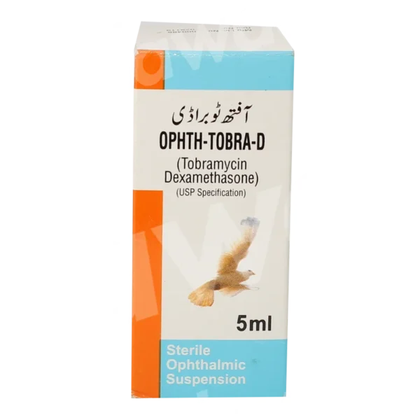 Ophth-Tobra-D Eye Drops 5Ml