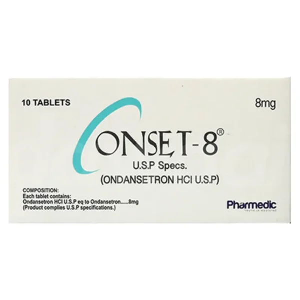 Onset Tablets 8Mg