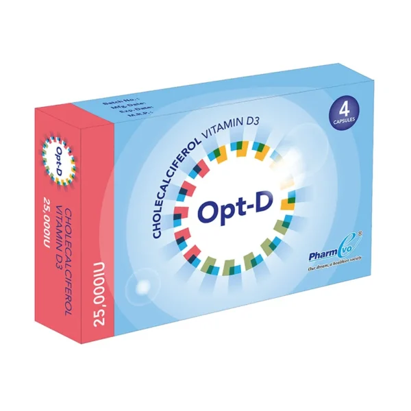 Opt-D Capsules 25,000Iu