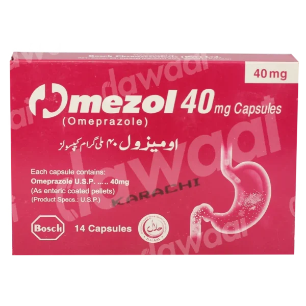 Omezol Capsules 40Mg