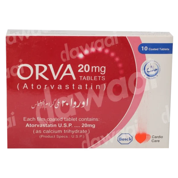 Orva Tablets 20Mg