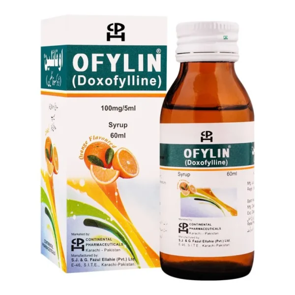 Ofylin 100Mg/5Ml Syrup 60Ml