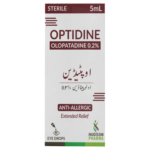 Optidine (0.2% 5Ml) Drops