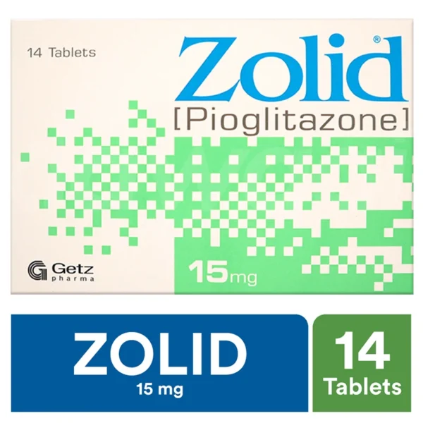 Zolid Tablets 15Mg