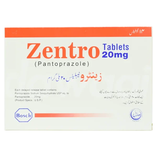 Zentro Tablets 20Mg